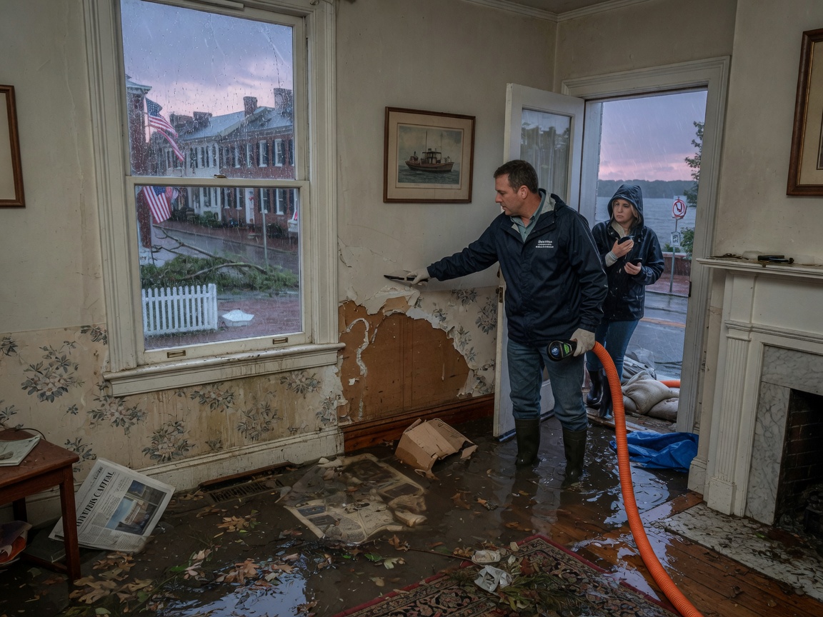 How to Handle Water Damage from Nor'easters in Annapolis Homes